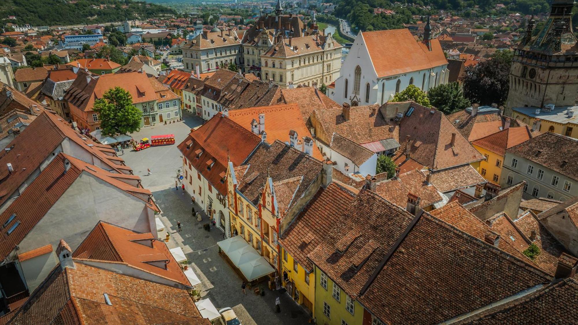 An Der Holztreppe Sighişoara